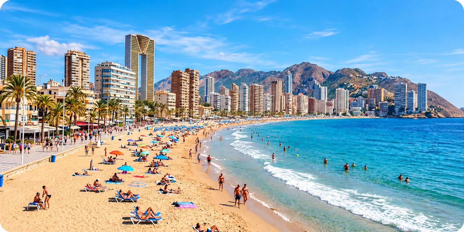 Benidorm mapa