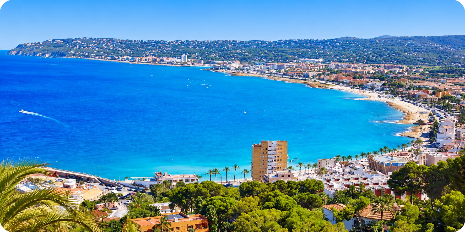 Javea mapa