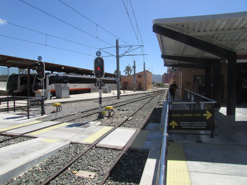 Infraestructura ferroviaria de Benidorm