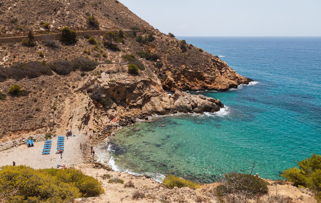 Costa rocosa de la Cala del Tío Ximo