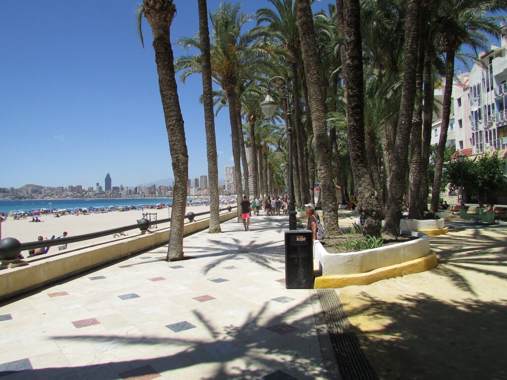 Arquitectura del Paseo de Poniente