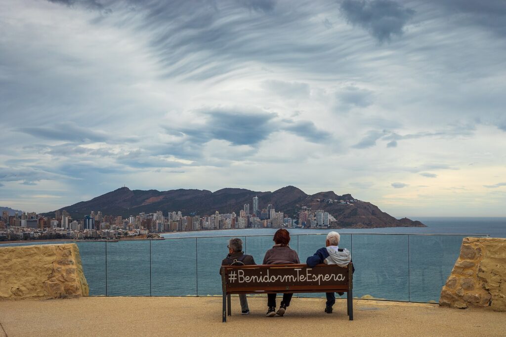 Vista del entorno de salida de Benidorm