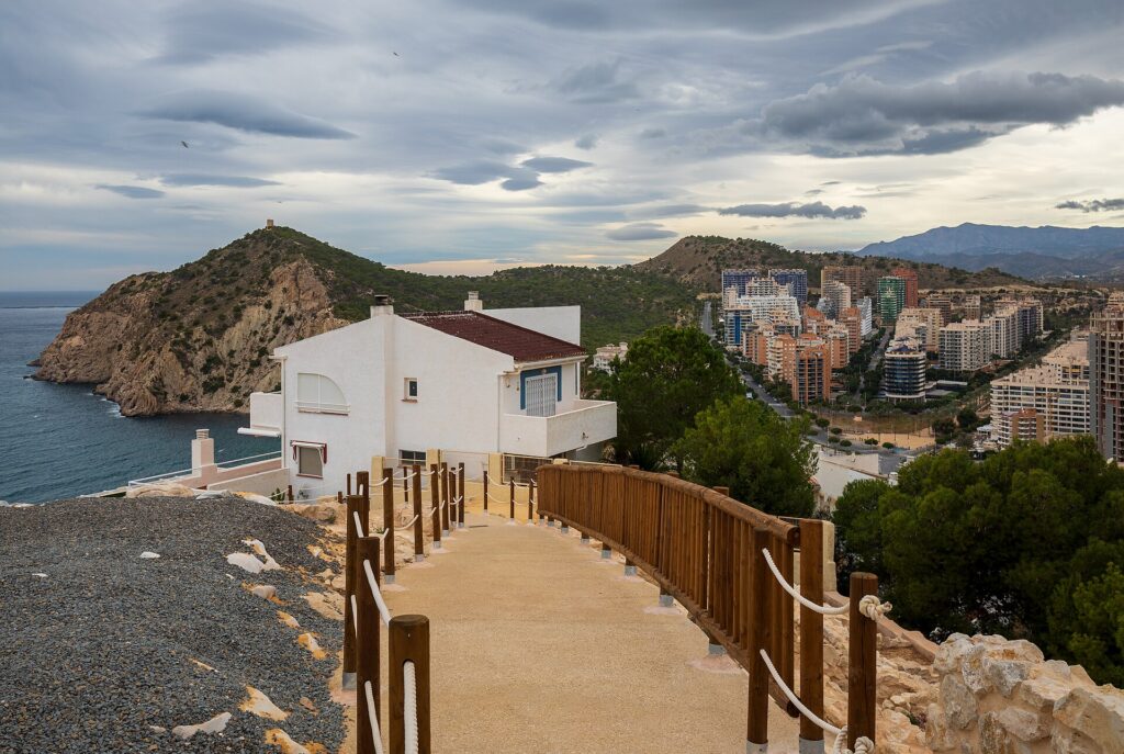 Paisaje del entorno de Benidorm