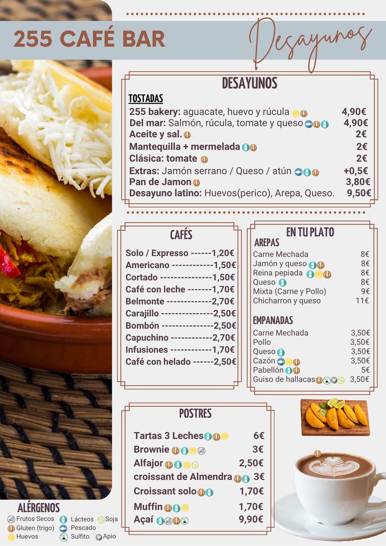 255 Café Bar · Infomap