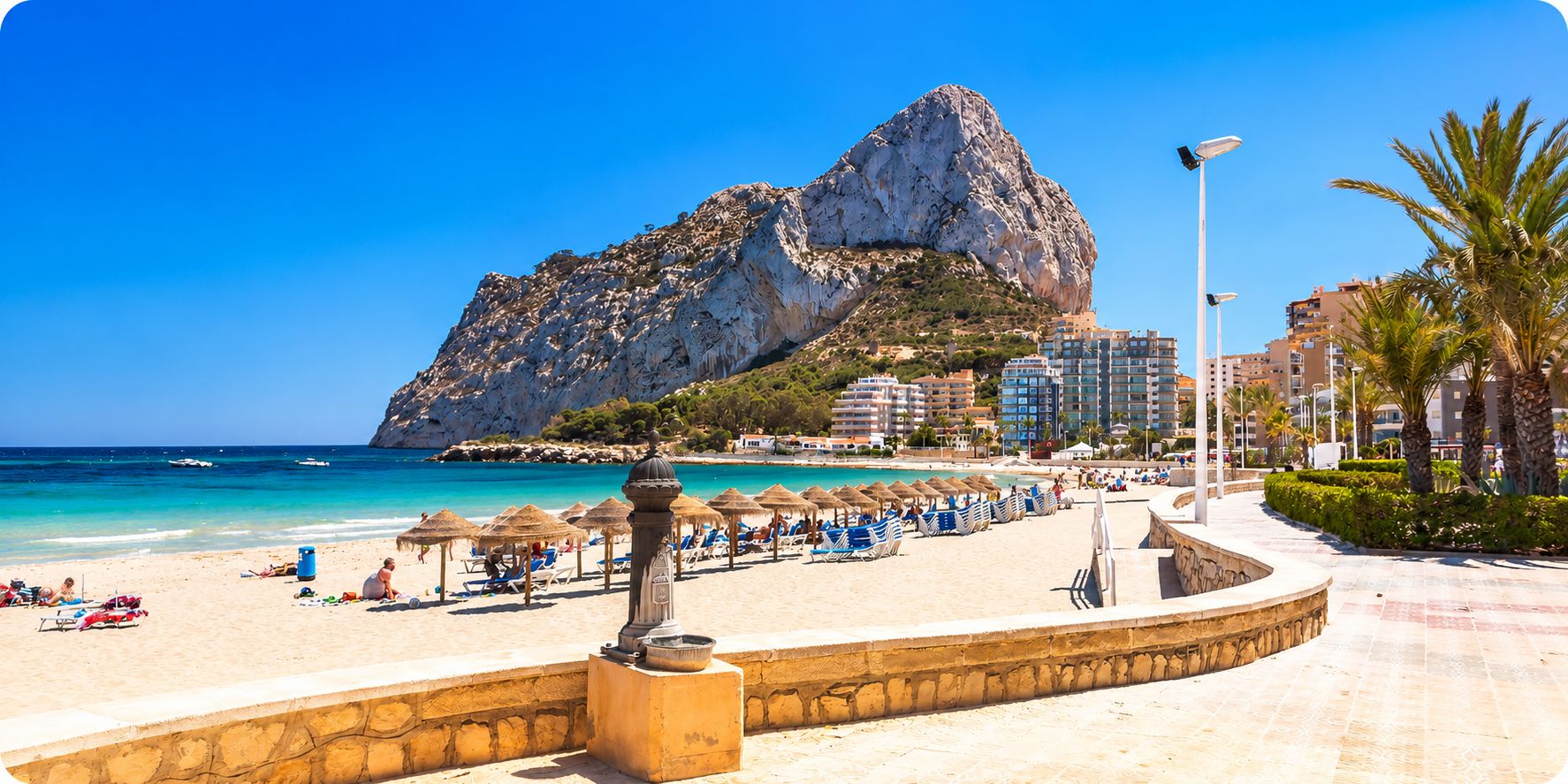 Calpe mapa