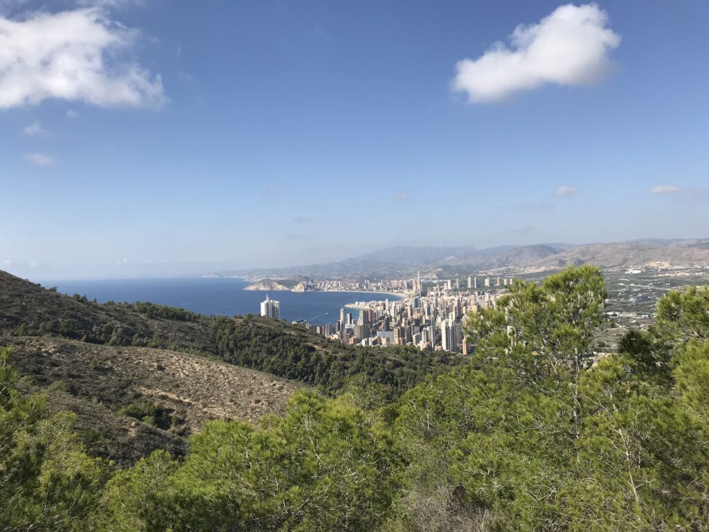 Parque Natural de la Serra Gelada. Imagen representativa con licencia abierta para Benidorm Centro – La Creu de Benidorm.