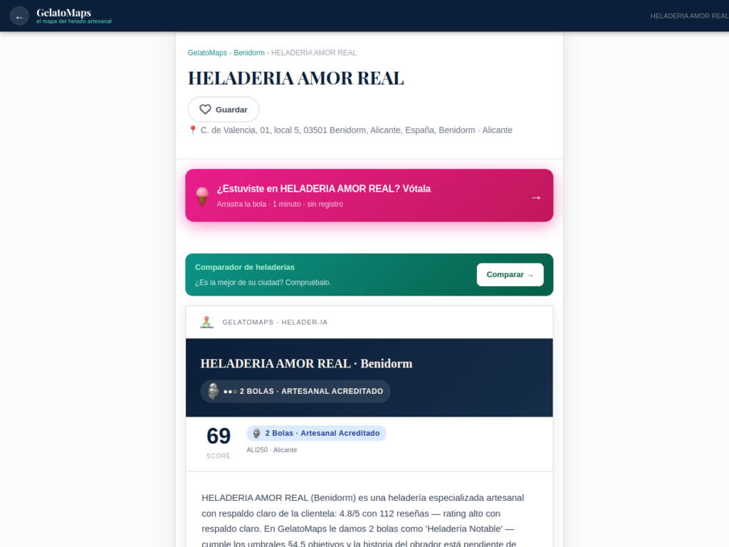 Amor Real Helados Artesanos · imagen de galería 4