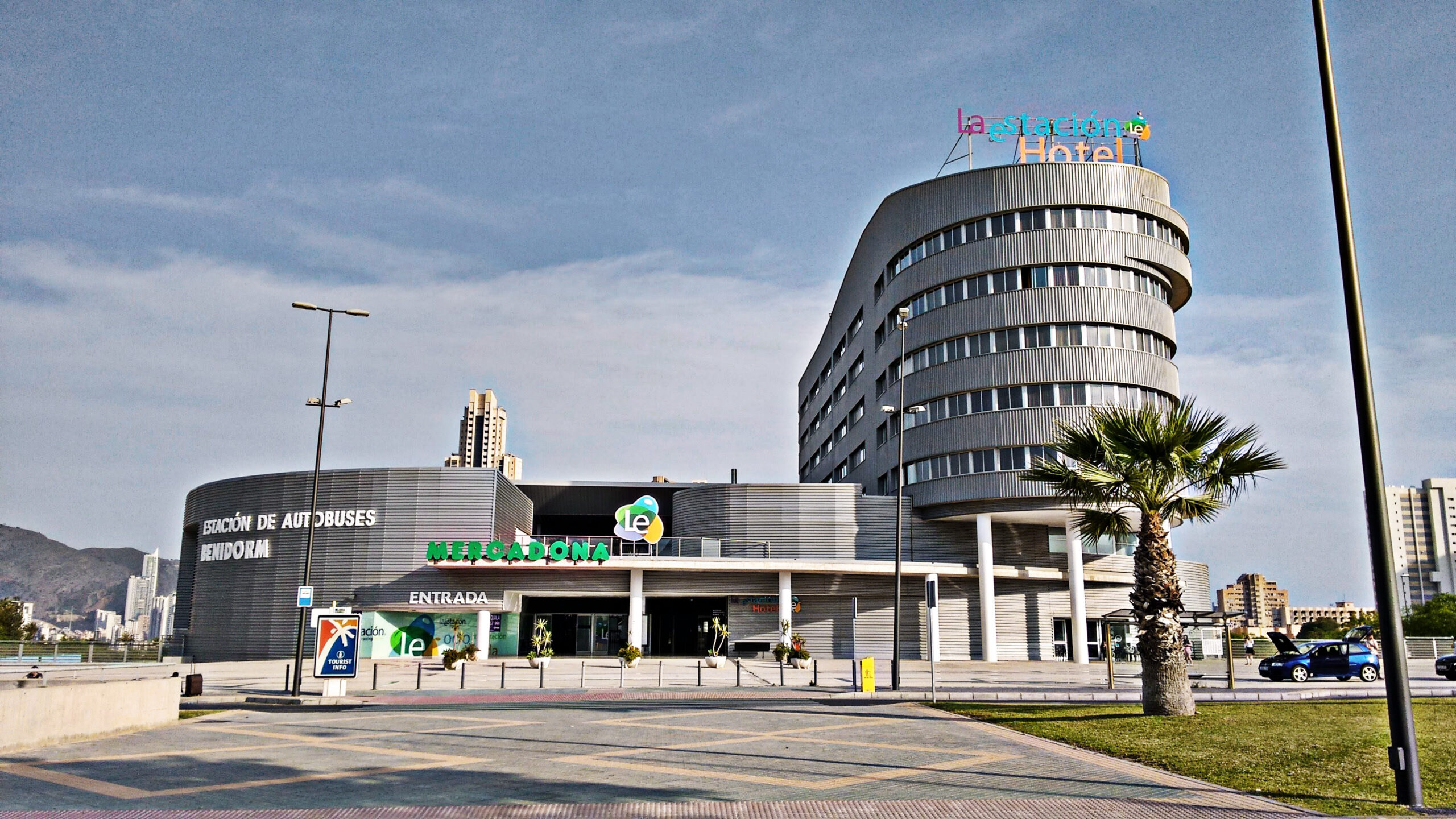 Exterior de la Estación de Autobuses de Benidorm