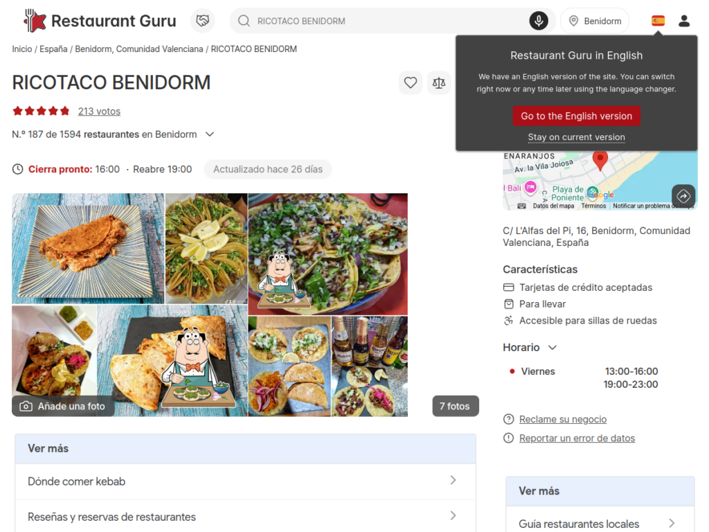 Rico Taco Benidorm · imagen de galería 3