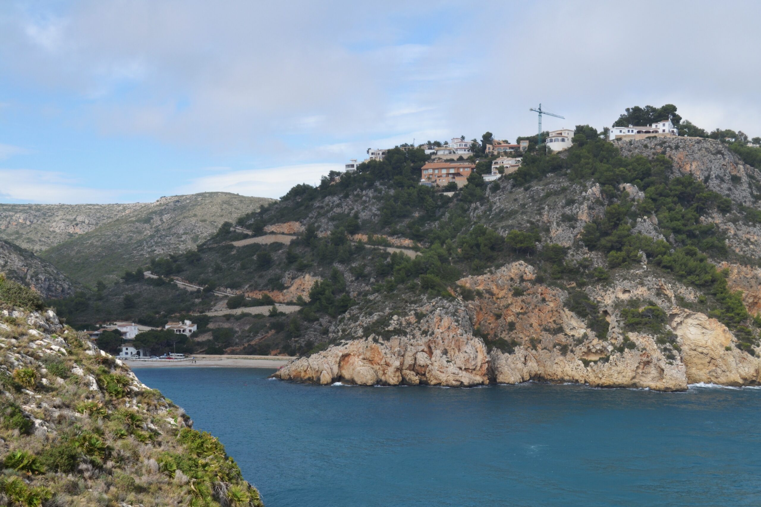 Cala de la Granadella de Xàbia para la Ruta de la Granadella