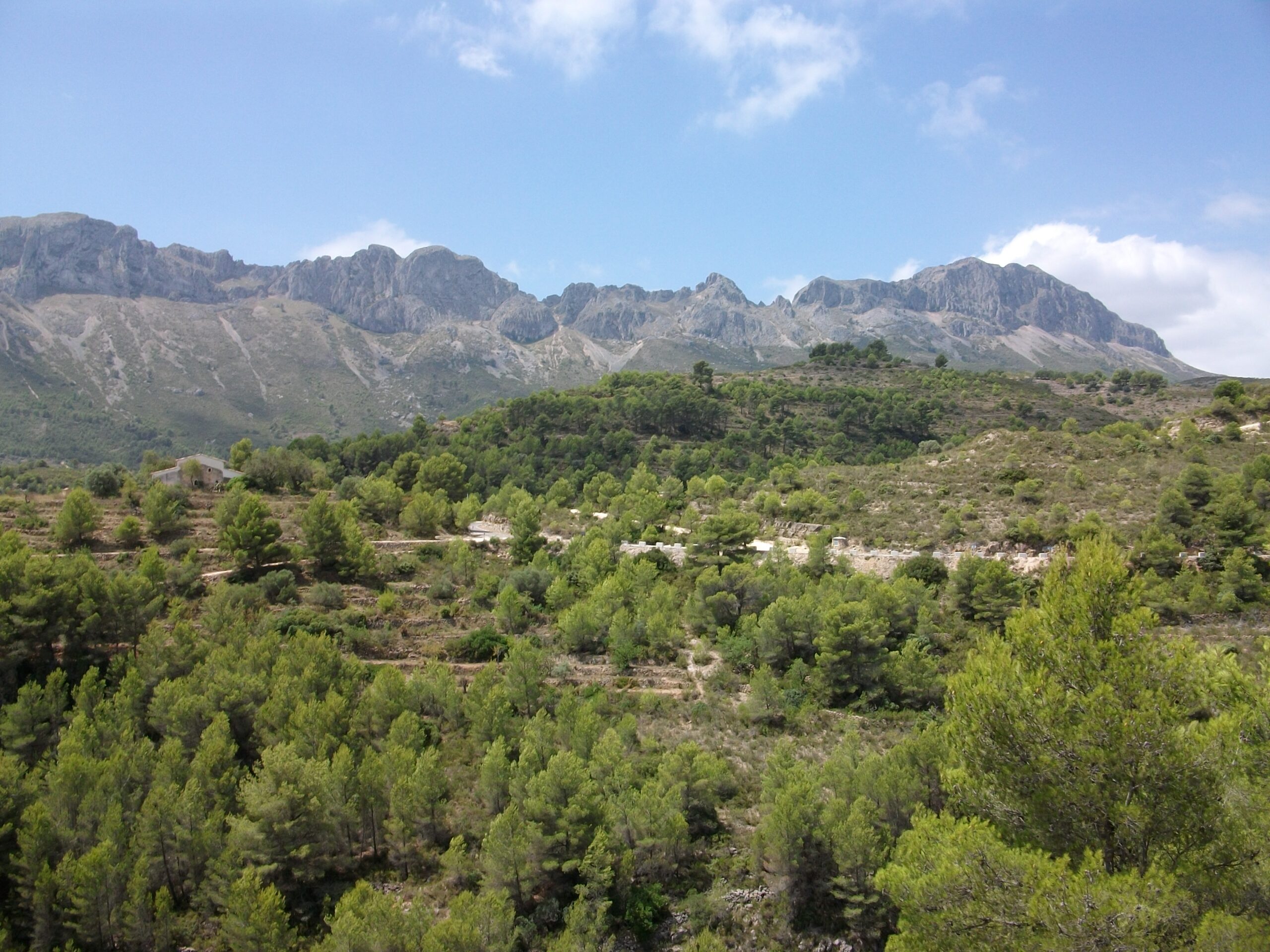 Vista de Bèrnia · Ruta circular de Bèrnia