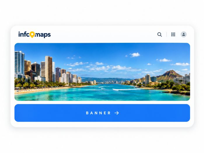 Interfaz web costera con banner azul ES1